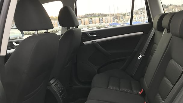 Skoda Octavia Combi med Skistativ
