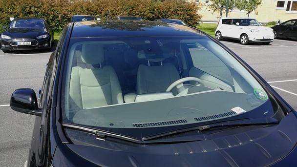 Nissan Leaf med Lydinngang