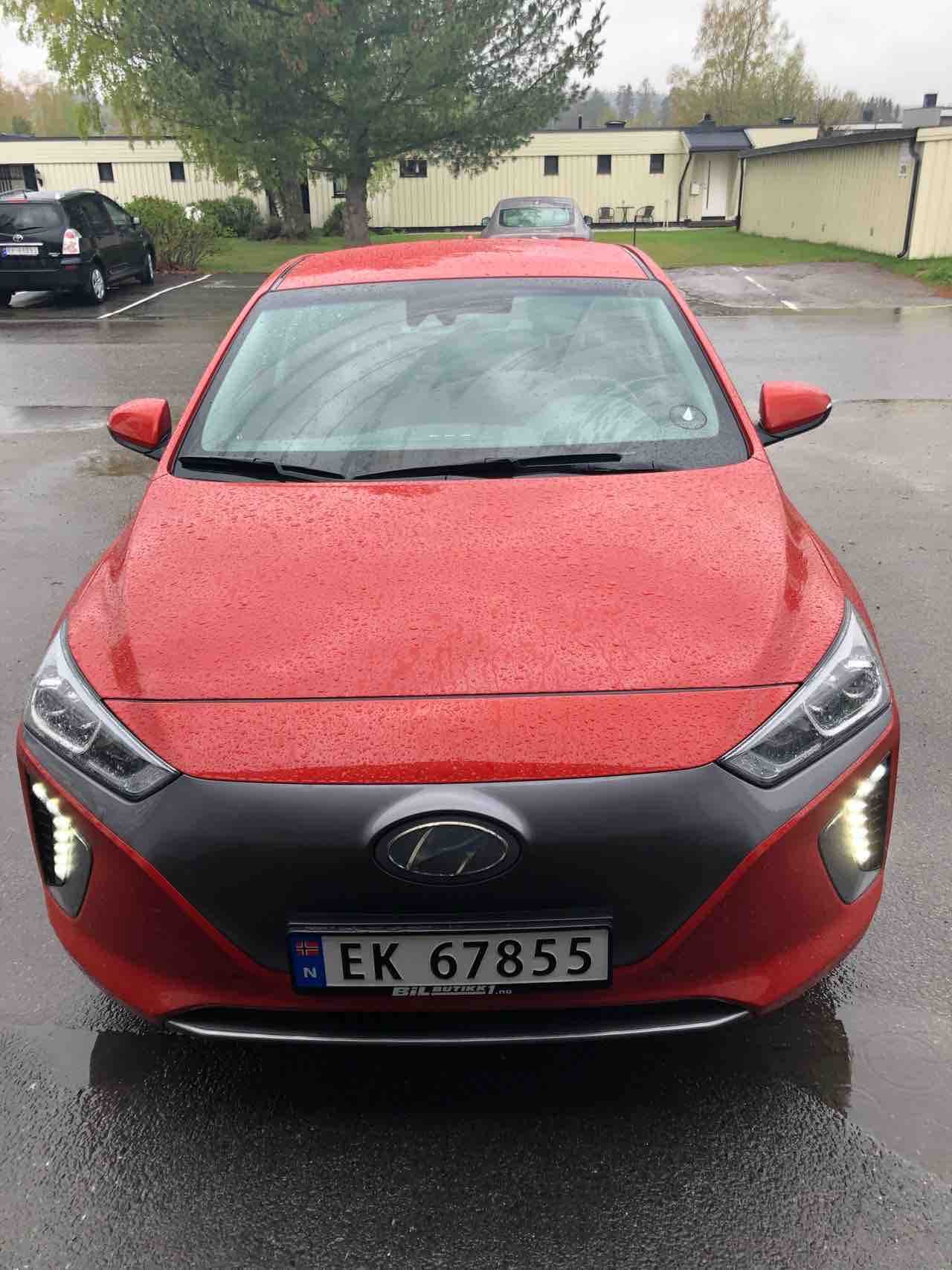 Hyundai Ioniq med GPS