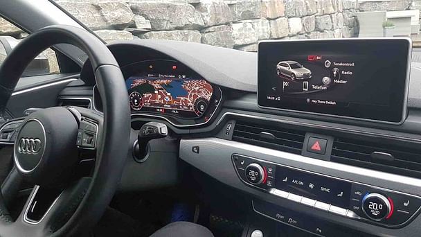 Audi A4 Avant med Vinterdekk