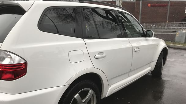 BMW X3 med Vinterdekk