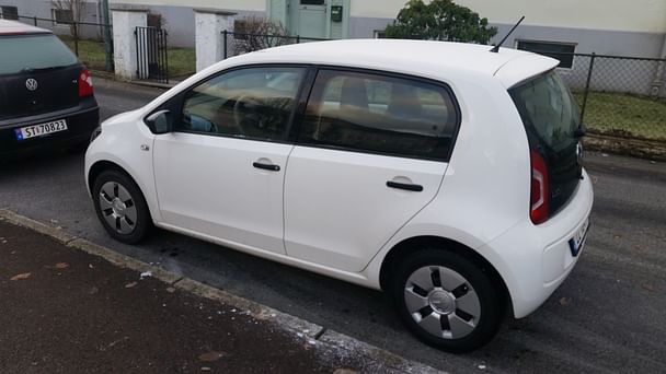 Volkswagen Up! med Vinterdekk