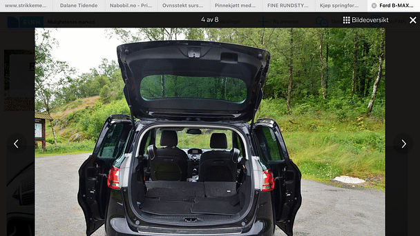Ford B-Max, 2012, Bensin