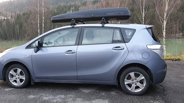 Toyota Verso med Vinterdekk