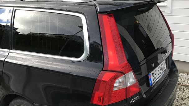 Volvo V70 med Sykkelstativ