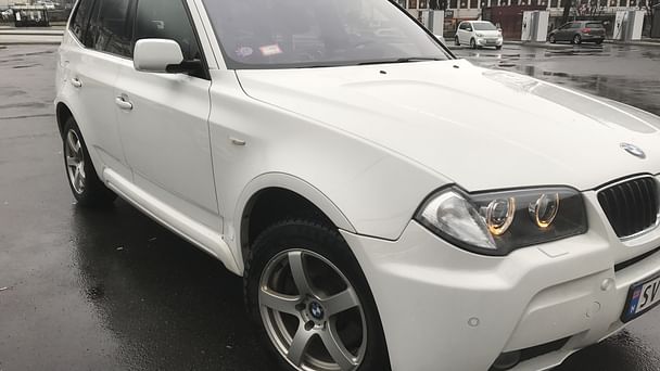 BMW X3 med Sykkelstativ
