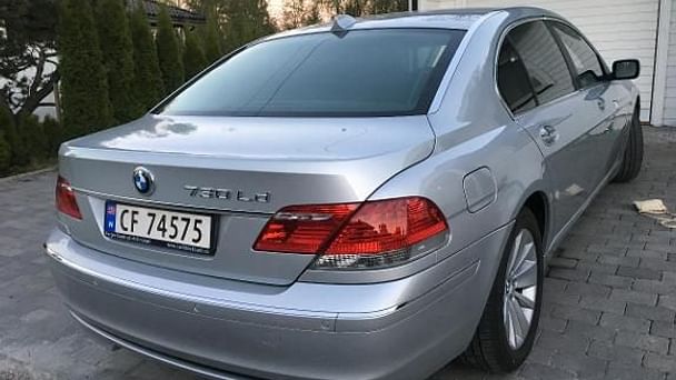 BMW Série 7 med GPS