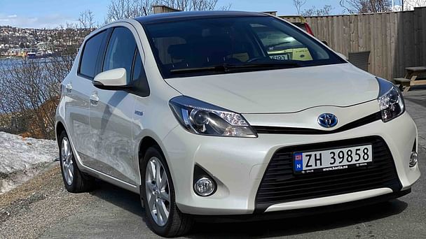 Toyota Yaris med Vinterdekk