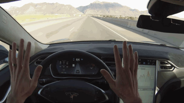Tesla Model S 90D med Aircondition