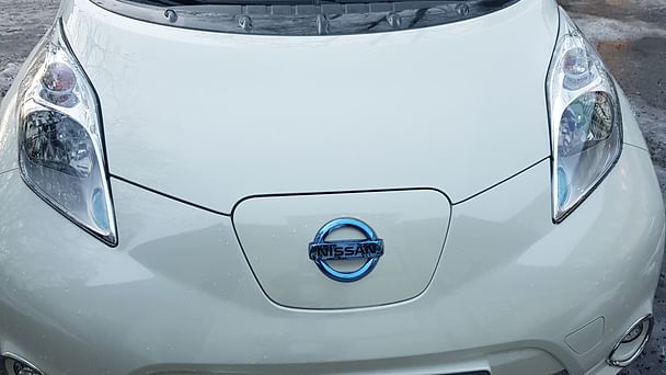Nissan Leaf med GPS