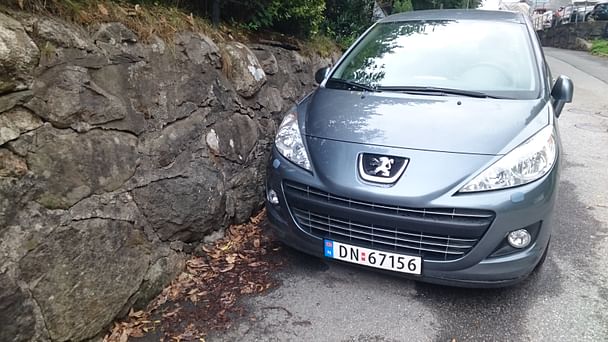 Peugeot 207 med Vinterdekk