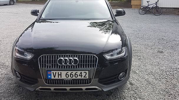 Audi A4 Allroad Quattro med Sykkelstativ