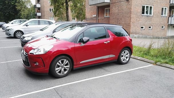 Citroen DS3 Cabriolet med Vinterdekk