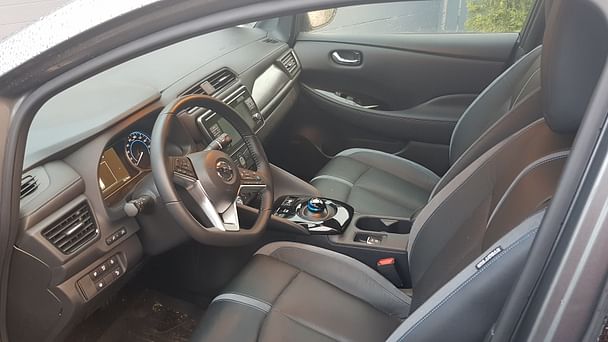 Nissan Leaf med Vinterdekk