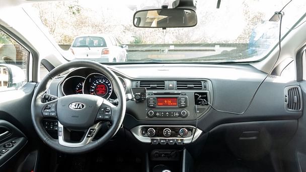 Kia Rio med Vinterdekk