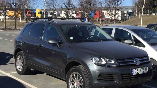 Volkswagen Touareg med Vinterdekk