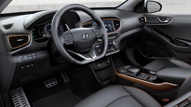 Hyundai Ioniq med GPS