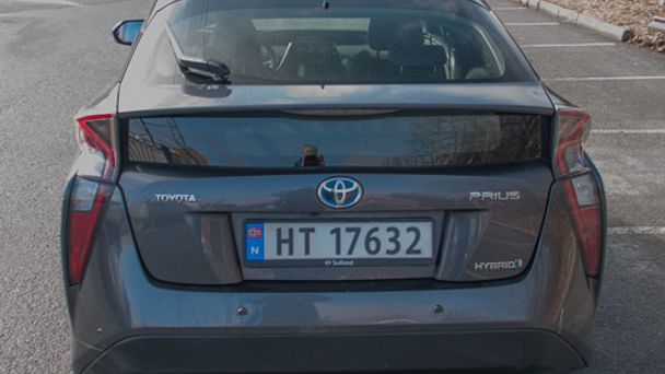 Toyota Prius med Lydinngang