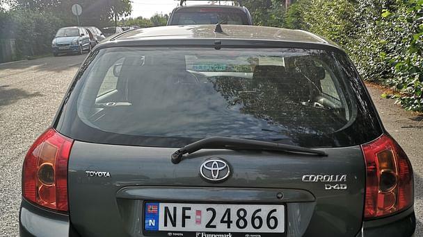 Toyota Corolla med Lydinngang