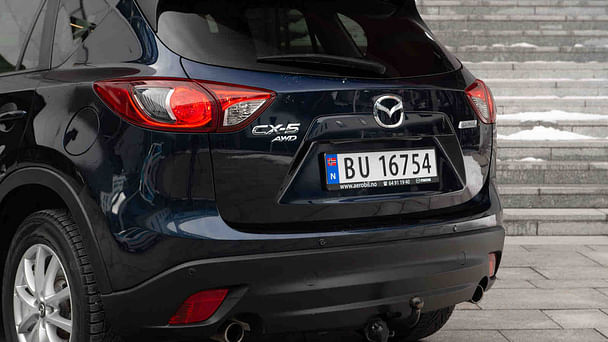 Mazda CX-5 med Sykkelstativ
