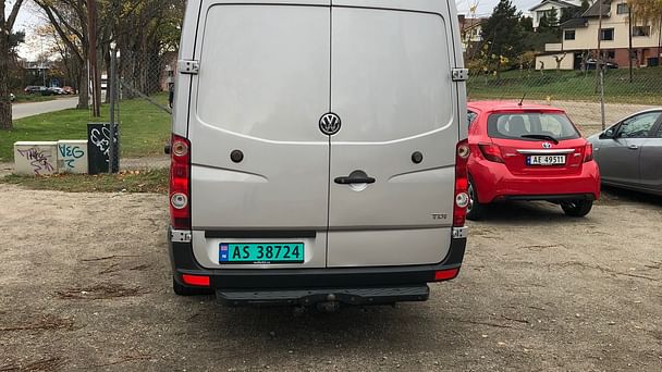 Volkswagen Crafter med Vinterdekk
