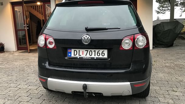 Volkswagen Golf Plus med Vinterdekk