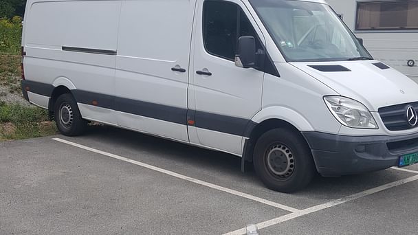 Mercedes Sprinter med Vinterdekk