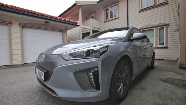 Hyundai Ioniq med Vinterdekk
