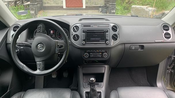 Volkswagen Tiguan med Vinterdekk