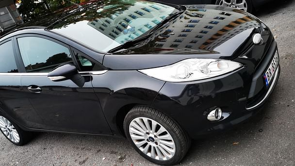 Ford Fiesta med Vinterdekk