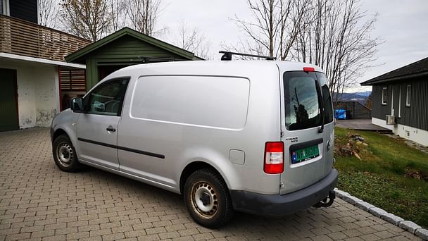 Volkswagen Caddy Maxi med Vinterdekk