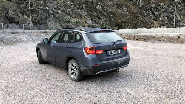 BMW X1 med Vinterdekk