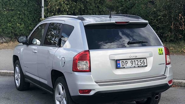 Jeep Compass med Vinterdekk