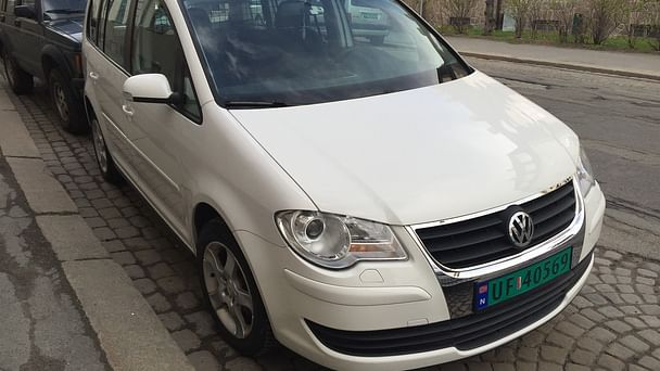 Volkswagen Touran med Tilhengerfeste