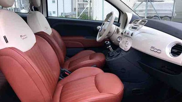 Fiat 500 med Lydinngang