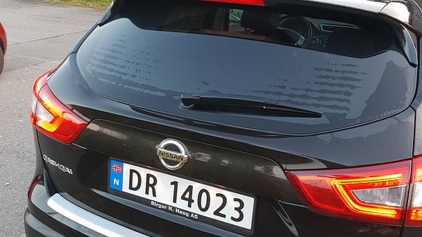 Nissan Qashqai med Vinterdekk