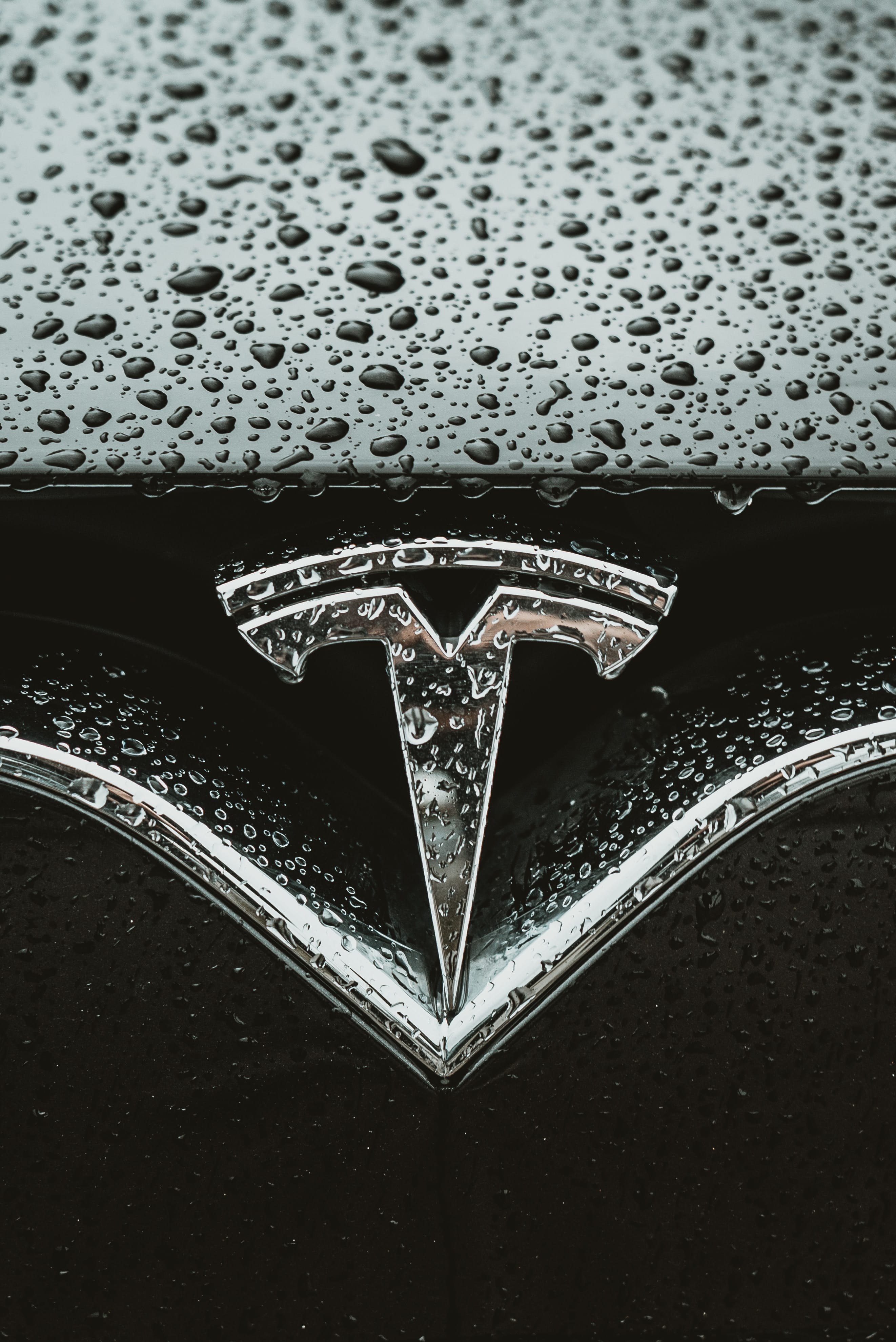 Tesla Model X met GPS