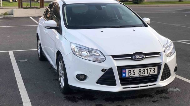 Ford Focus med Vinterdekk