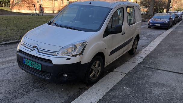 Citroen Berlingo med Vinterdekk