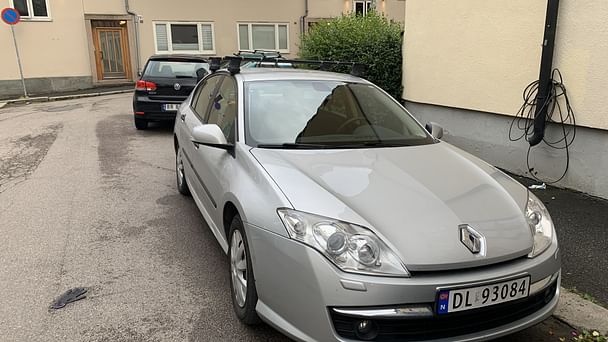 Renault Laguna med Sykkelstativ