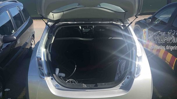 Nissan Leaf med Lydinngang