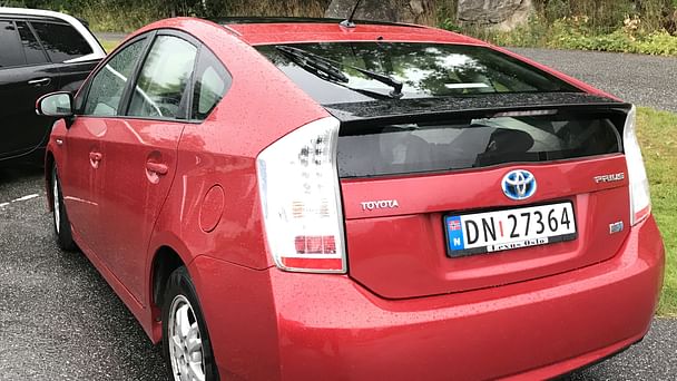 Toyota Prius med Vinterdekk