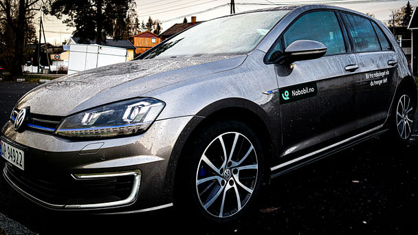 Volkswagen Golf GTE med GPS