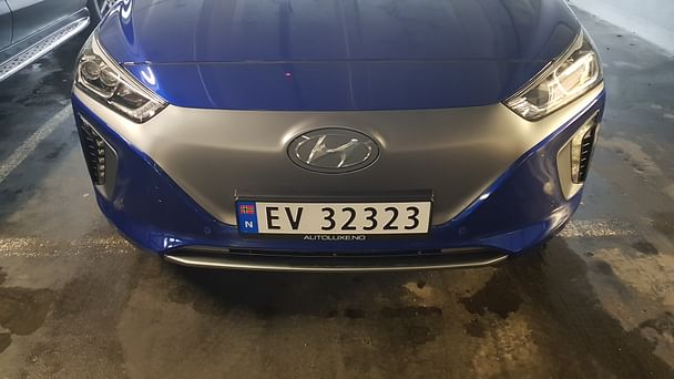 Hyundai Ioniq med Vinterdekk