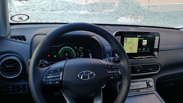 Hyundai Kona med Vinterdekk