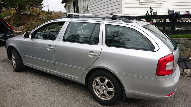 Skoda Octavia Combi med Vinterdekk