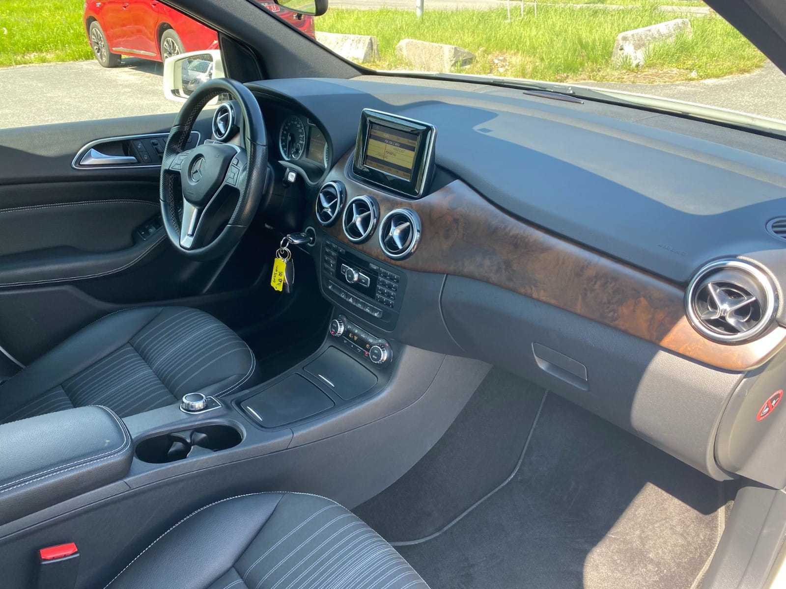 Mercedes B-Klasse with GPS