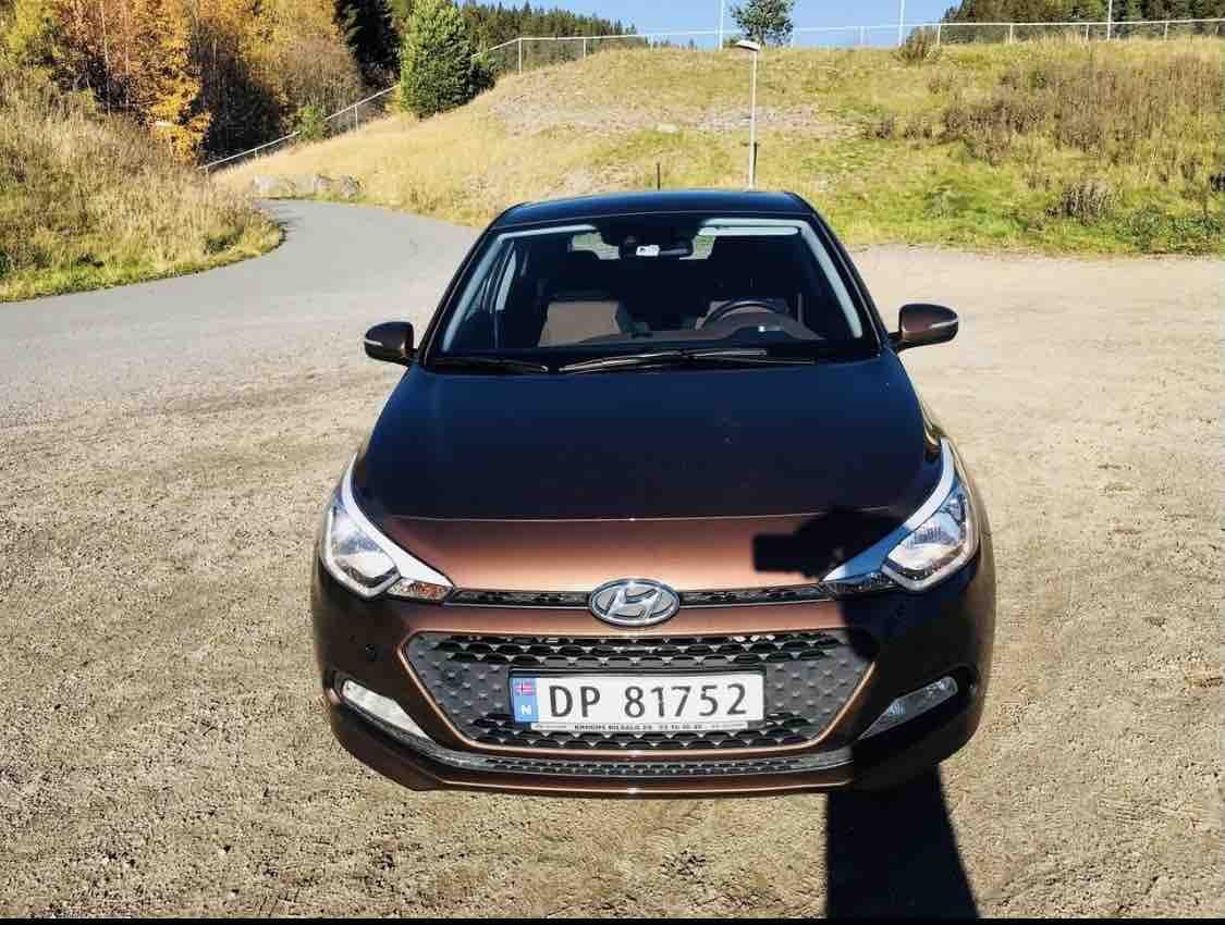 Hyundai i20, 2015, Blyfri 95, automatisk