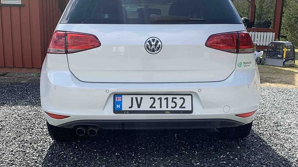 Volkswagen Golf med Lydinngang
