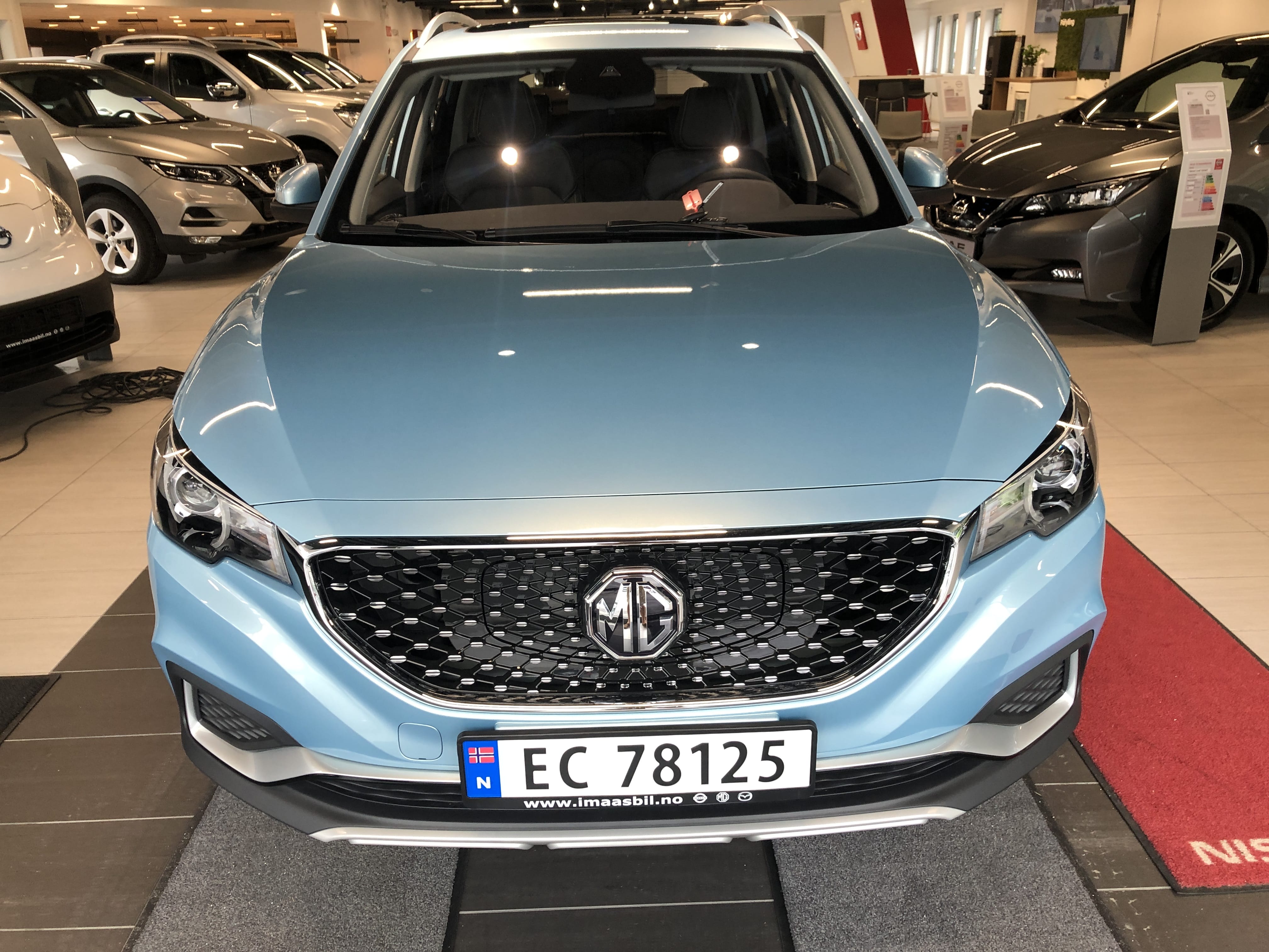 Mg ZS EV med Lydinngang